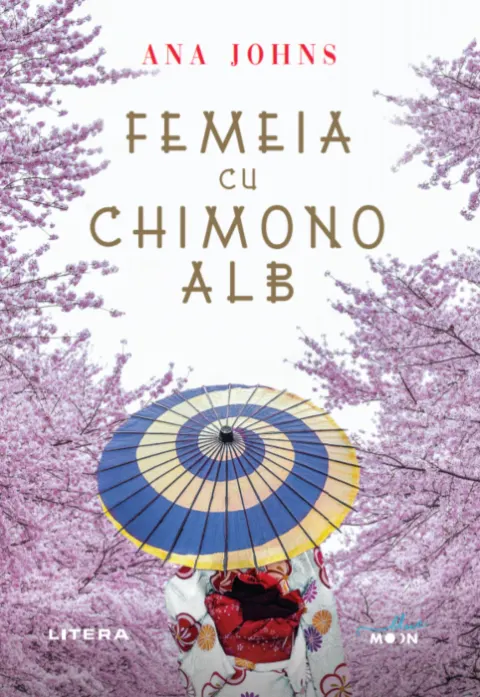 Coperta cărții Femeia cu chimono alb