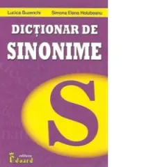 Coperta cărții Dictionar de sinonime