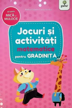 Coperta cărții Jocuri și activități matematice pentru grădiniță
