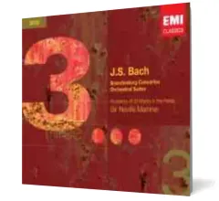 Coperta cărții Bach, J S: Brandenburg Concertos Nos. 1-6 BWV1046-1051 (complete)