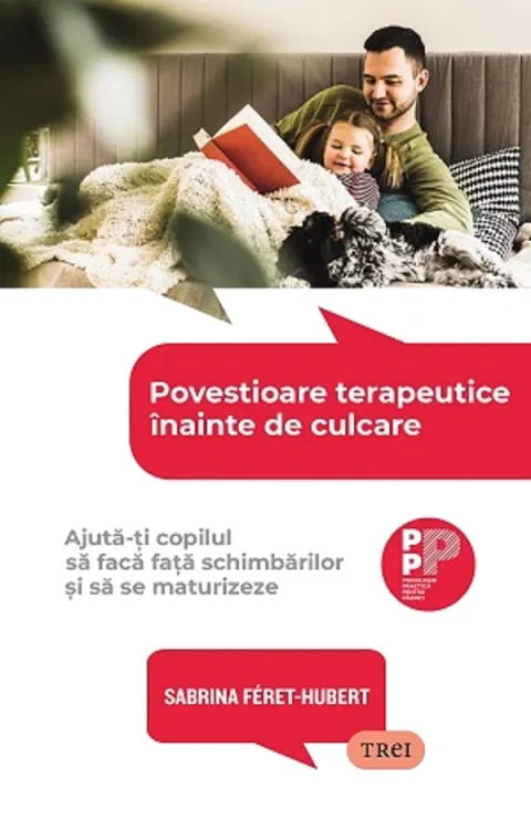Coperta cărții Povestioare terapeutice înainte de culcare