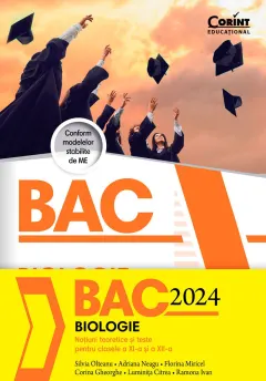 Coperta cărții Bacalaureat 2024. Biologie. Notiuni teoretice si teste pentru clasele a XI-a si a XII-a