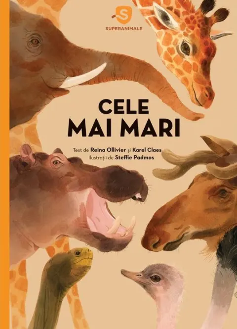 Coperta cărții Superanimale #1. Cele mai mari