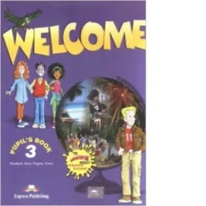 Coperta cărții Welcome 3 Pupils Book