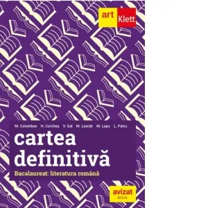Coperta cărții Cartea definitiva. Bacalaureat: Literatura romana