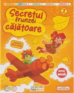 Coperta cărții Prin lumea povestilor - Secretul frunzei calatoare. Grupa mijlocie