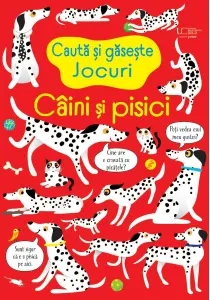 Coperta cărții Cauta si gaseste. Caini si pisici (Usborne)