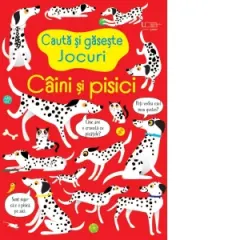 Coperta cărții Cauta si gaseste. Caini si pisici (Usborne)