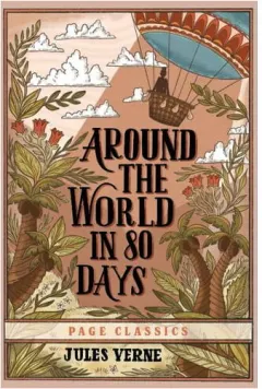 Coperta cărții Around the World in Eighty Days
