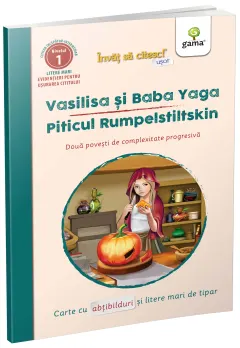 Coperta cărții Vasilisa si Baba Yaga Piticul Rumpelstiltskin