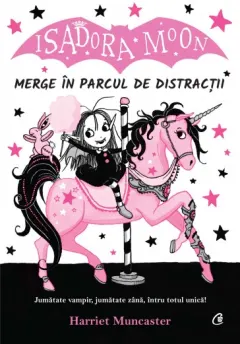 Coperta cărții Isadora Moon merge în parcul de distracții