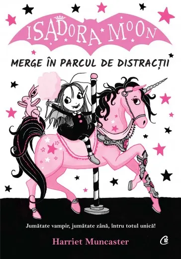 Coperta cărții Isadora Moon merge în parcul de distracții