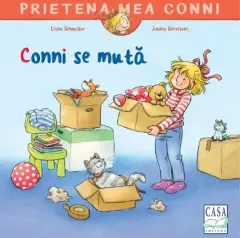 Coperta cărții Conni se mută