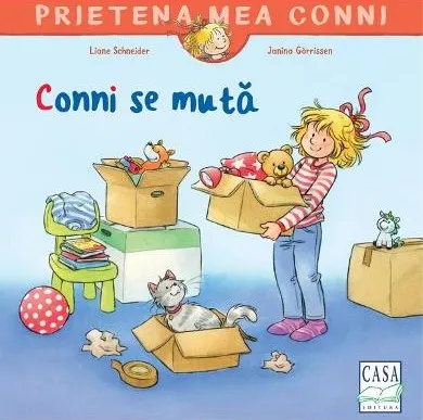 Coperta cărții Conni se mută