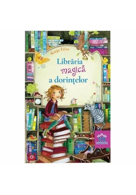 Coperta cărții Librăria magică a dorințelor