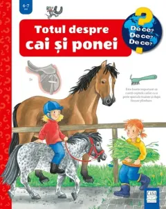 Coperta cărții Totul despre cai și ponei