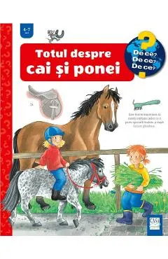 Coperta cărții Totul despre cai și ponei