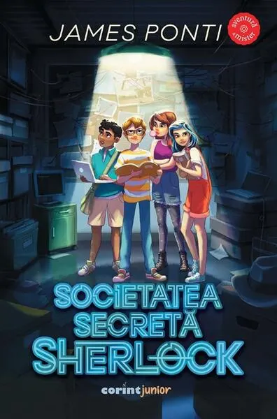 Coperta cărții Societatea Secretă Sherlock