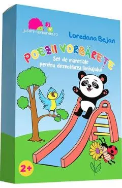 Coperta cărții Poezii vorbarete. Set de materiale pentru dezvoltarea limbajului