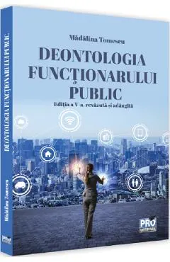 Coperta cărții Deontologia functionarului public Ed.5