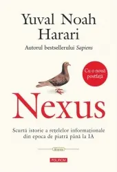 Coperta cărții Nexus. Scurtă istorie a rețelelor informaționale din epoca de piatră până la IA