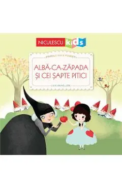Coperta cărții Alba ca zapada si cei sapte pitici. Primele mele povesti - Fratii Grimm, Lucie Brunelliere