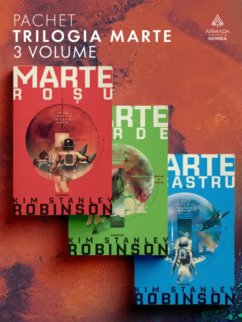 Coperta cărții Pachet Trilogia Marte 3 vol.