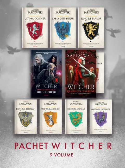 Coperta cărții Pachet WITCHER 9 vol.
