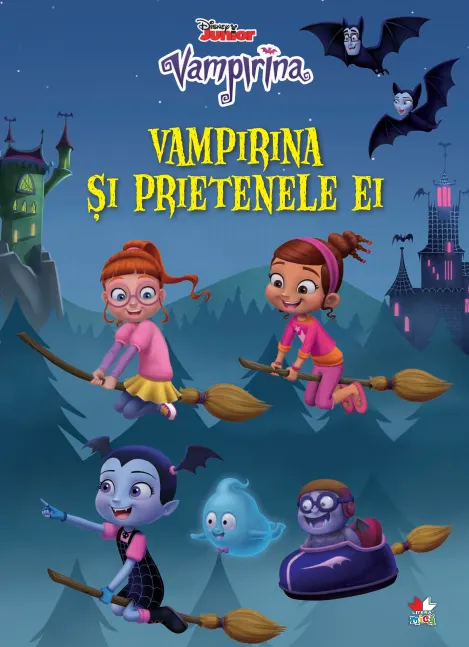 Coperta cărții Disney. Vampirina. Vampirina și prietenele ei