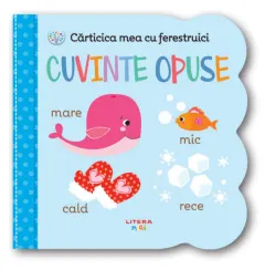 Coperta cărții Carticica mea cu ferestruici. Cuvinte opuse