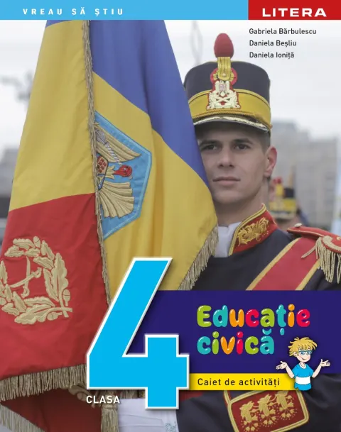 Coperta cărții Educatie civica. Caiet de activitati. Clasa a IV-a
