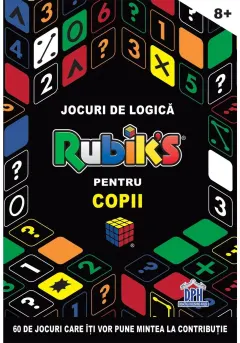 Coperta cărții Jocuri de logică Rubik pentru copii