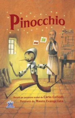 Coperta cărții Pinocchio (repovestire)