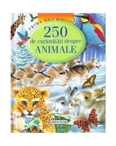Coperta cărții 250 de curiozități despre animale