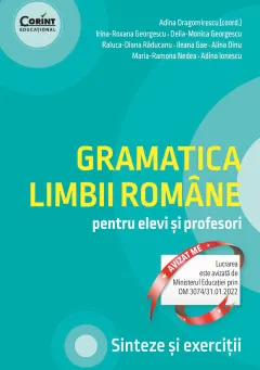 Coperta cărții Gramatica limbii române pentru elevi și profesori. Sinteze și exerciții