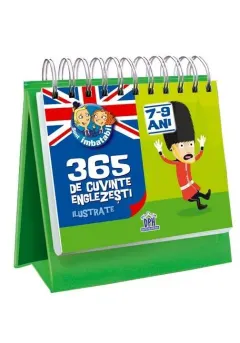 Coperta cărții Sunt imbatabil - 365 de cuvinte Englezesti ilustrate - 7-9 Ani