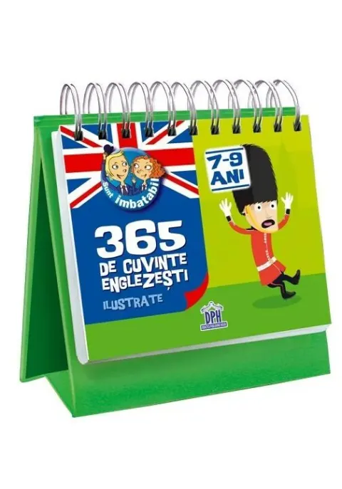 Coperta cărții Sunt imbatabil - 365 de cuvinte Englezesti ilustrate - 7-9 Ani
