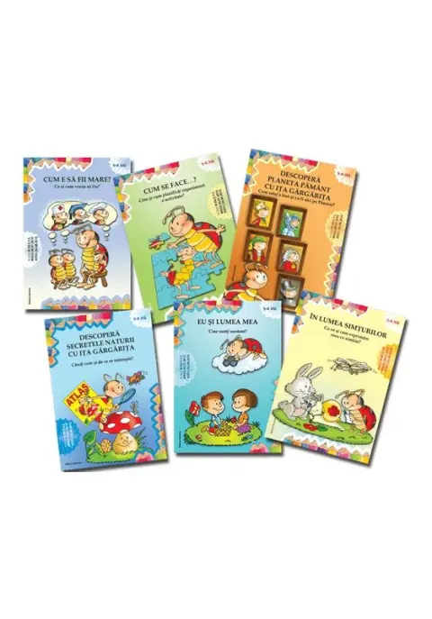 Coperta cărții Colectia Ita Gargarita, Nivelul I, 3-4 ani (contine 6 carti)