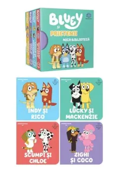 Coperta cărții Bluey si prietenii - Mica biblioteca