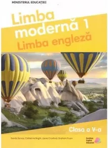 Coperta cărții Limba engleza. Manual clasa a V-a. Limba moderna 1
