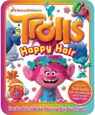 Coperta cărții Trolls: Happy Hair Tin