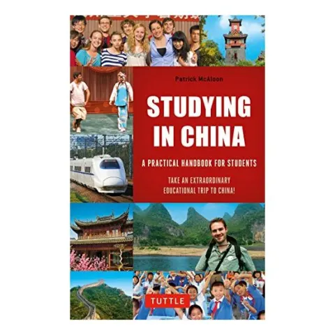 Coperta cărții Studying in China