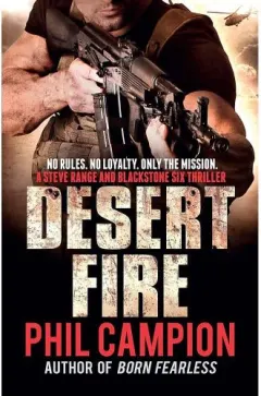 Coperta cărții Desert Fire
