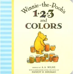Coperta cărții Winnie The Pooh: 123 And Colors