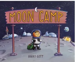 Coperta cărții Moon Camp