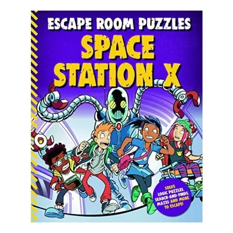 Coperta cărții Escape Room Puzzles