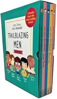Coperta cărții Little People, Big Dreams Trailblazing Men 5 Books Collection, Isabel Sánchez Vegara