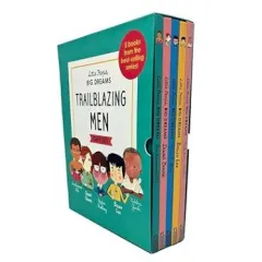 Coperta cărții Little People, Big Dreams Trailblazing Men 5 Books Collection, Isabel Sánchez Vegara