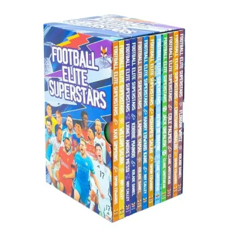 Coperta cărții Football Elite Superstars 12 Books Box Set