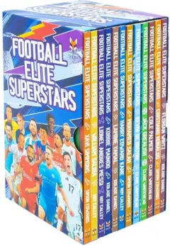 Coperta cărții Football Elite Superstars 12 Books Box Set